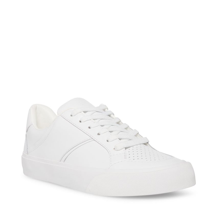 White Steve Madden Bryant Women's Sneakers | PH 9156VEI